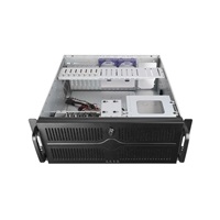 CHIEFTEC skříň Rackmount 4U ATX/mATX, UNC-409S-B, 400W PSF-400B, černá
