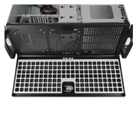 CHIEFTEC skříň Rackmount 4U ATX/mATX, UNC-409S-B, 400W PSF-400B, černá