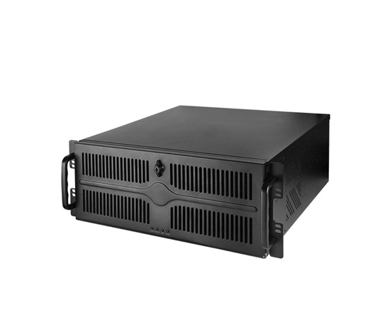 CHIEFTEC skříň Rackmount 4U ATX/mATX, UNC-409S-B-500BDF, 500W BDF-500S, černá