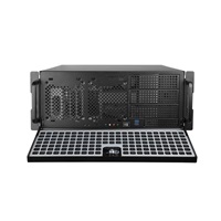 CHIEFTEC skříň Rackmount 4U ATX/mATX, UNC-409S-B-500BDF, 500W BDF-500S, černá