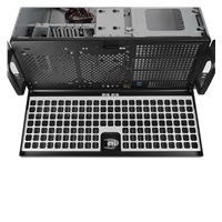 CHIEFTEC skříň Rackmount 4U ATX/mATX, UNC-409S-B-500BDF, 500W BDF-500S, černá