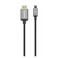 Manhattan kabel USB-C na HDMI, USB-C Male na HDMI Male, 2m, černá
