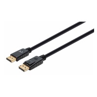 Manhattan kabel DisplayPort 1.4, DisplayPort Male na Male, 3m, černá