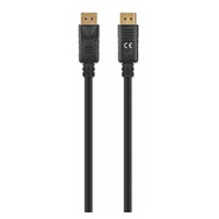 Manhattan kabel DisplayPort 1.4, DisplayPort Male na Male, 3m, černá