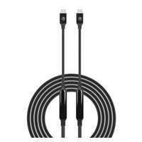 MANHATTAN Kabel USB-C Male to Male, USB 3.2 Gen 2 Type-C Active Device Cable, 5m, pozlacené koncovky, černá