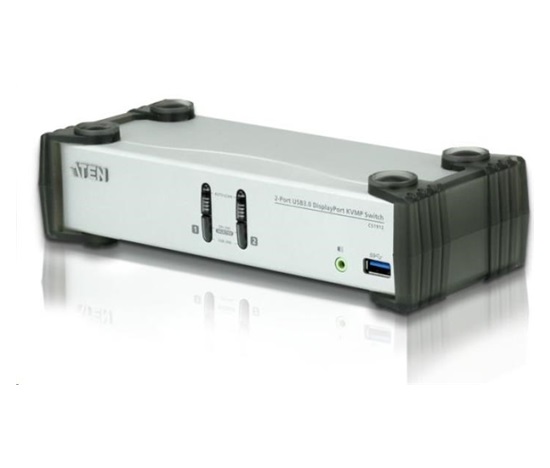 ATEN 2-port DisplayPort KVMP USB3.0, audio