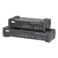 ATEN 2-port 4K DisplayPort KVMP USB3.0, audio