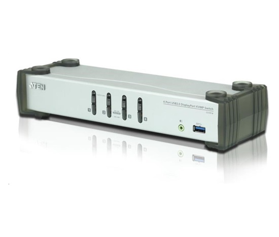 ATEN 4-port DisplayPort KVMP USB3.0, audio