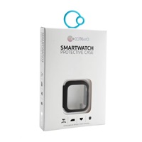 COTECi polykarbonátové pouzdro s ochranou displeje pro Apple Watch 41 mm černá