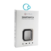 COTECi polykarbonátové pouzdro s ochranou displeje pro Apple Watch 45 mm černá