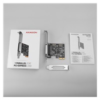 AXAGON PCEA-P1N, PCIe řadič - 1x paralelní port (LPT), vč. LP