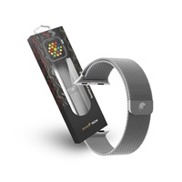RhinoTech ocelový řemínek milánský tah pro Apple Watch 38 / 40 / 41mm stříbrný