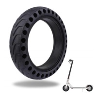 RhinoTech bezdušová pneumatika pro Scooter děrovaná 8.5x2, černá