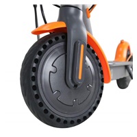 RhinoTech bezdušová pneumatika pro Scooter děrovaná 8.5x2, černá