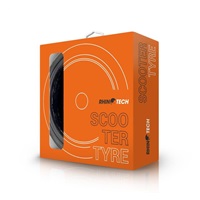 RhinoTech bezdušová pneumatika silniční s ventilkem pro Scooter 8.5x2, černá