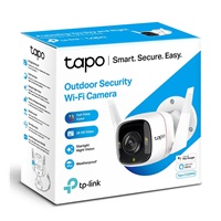 TP-Link Tapo C320WS venkovní kamera, (4MP, 2K QHD 1440p, WiFi, IR 30m, micro SD card)