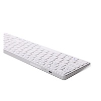 RAPOO klávesnice E9700M, bezdrátová, CZ/SK, bílá