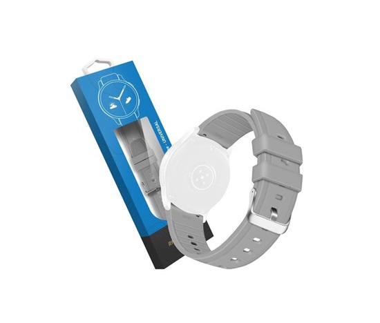 RhinoTech univerzální silikonový řemínek Quick Release 20mm šedý