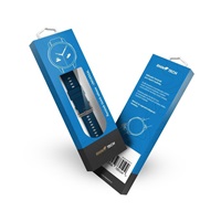 RhinoTech univerzální silikonový řemínek Quick Release 22mm tmavě modrý