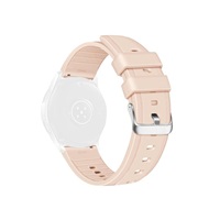 RhinoTech univerzální silikonový řemínek Quick Release 22mm světle růžový