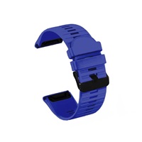 RhinoTech řemínek pro Garmin QuickFit silikonový outdoor 22mm tmavě modrý