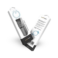 RhinoTech řemínek pro Garmin QuickFit silikonový outdoor 26mm šedý