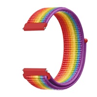 RhinoTech univerzální nylonový řemínek Quick Release 22mm duhový