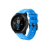 RhinoTech řemínek pro Garmin QuickFit sportovní silikonový 26mm modrý