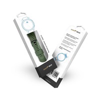 RhinoTech řemínek pro Garmin QuickFit sportovní silikonový 26mm tmavě zelený