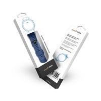 RhinoTech řemínek pro Garmin QuickFit sportovní silikonový 26mm tmavě modrý