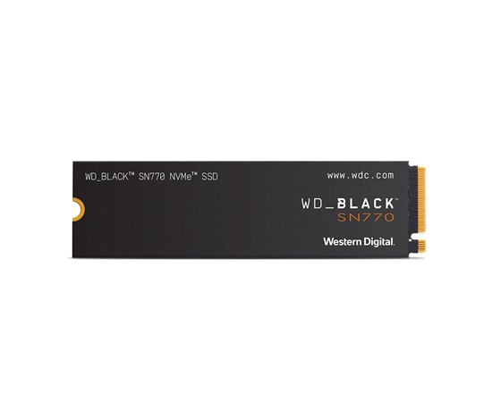 WD BLACK SSD NVMe 500GB PCIe SN 770, Gen4 8 Gb/s, (R:5000, W:4000MB/s)