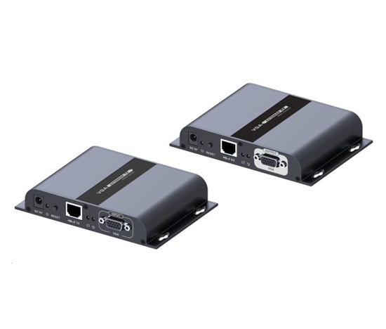 PremiumCord VGA extender na 120m přes LAN, over IP, HDBitT