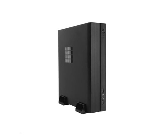 CHIEFTEC skříň Compact Series/mini ITX, IX-06B-OP, Black, bez zdroje