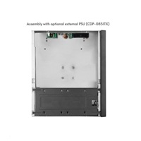 CHIEFTEC skříň Compact Series/mini ITX, IX-06B-120W, Black, 120W adaptér