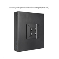 CHIEFTEC skříň Compact Series/mini ITX, IX-06B-120W, Black, 120W adaptér