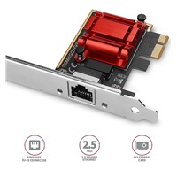 AXAGON PCEE-G25, PCIe síťová karta - 1x 2.5 Gigabit Ethernet port (RJ-45), Realtek, PXE, vč. LP