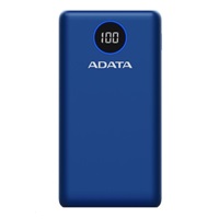 ADATA PowerBank P20000QCD - externí baterie pro mobil/tablet 20000mAh, 2,1A, modrá (74Wh)