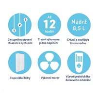 Livington InstaCHILL - Výkonný ochlazovač vzduchu