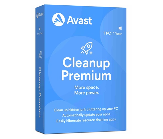 _Nová Avast Cleanup Premium 1 licence na 12 měsíců
