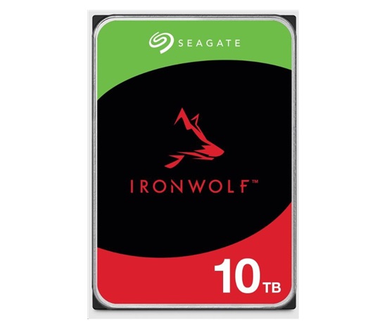 SEAGATE HDD 10TB IRONWOLF (NAS), 3.5", SATAIII, 7200 RPM, Cache 256MB