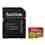 SanDisk micro SDXC karta 64GB Extreme PLUS (200 MB/s Class 10, UHS-I U3 V30) + adaptér