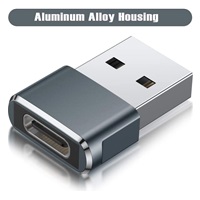 PremiumCord USB redukce USB C - USB2.0 A (F/M)