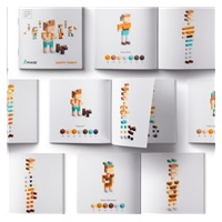 PIXIO Happy Family magnetická stavebnice