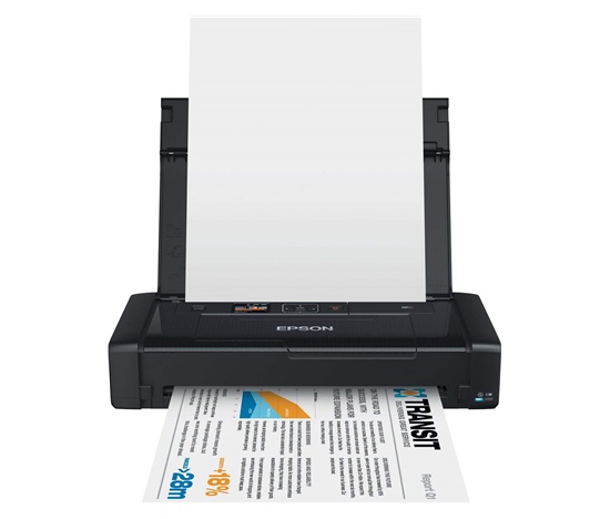 BAZAR - EPSON přenosná tiskárna ink WorkForce WF-100W MFZ, A4, 14ppm, USB, WiFi, BT, vestavěný akumulátor, záruka 3 roky