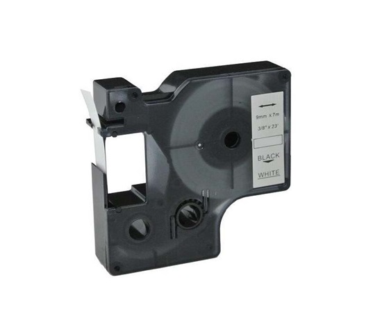 Xerox kompatibilní páska s DYMO 40913 S0720680, 9mm x 7m, černý tisk / bílý podklad, D1 - ALLPRINT