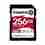 Kingston SDXC karta 256GB Canvas React Plus SDXC UHS-II 300R/260W U3 V90 for Full HD/4K/8K
