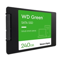 WD GREEN SSD 3D NAND WDS240G3G0A 240GB Powered by SanDisk, SATA/600, (R:500, W:400MB/s), 2.5"