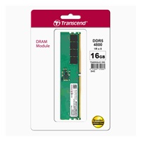 TRANSCEND DIMM DDR5 16GB 4800MHz 1Rx8 2Gx8 CL40 1.1V