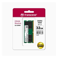 TRANSCEND SODIMM DDR5 32GB 4800MHz 2Rx8 2Gx8 CL40 1.1V