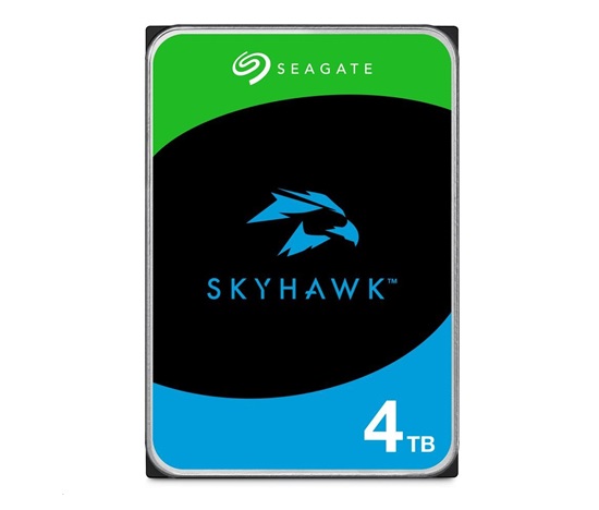 SEAGATE HDD 4TB SKYHAWK (SURVEILLANCE), 3.5", SATAIII, 5400 RPM, Cache 256MB, CMR